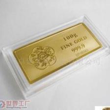 上海造幣廠鑄造24k黃金投資金條 集投資、收藏與禮品價(jià)值于一身